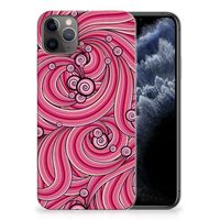 Apple iPhone 11 Pro Max Hoesje maken Swirl Pink - thumbnail