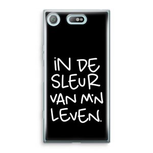 De Sleur: Sony Xperia XZ1 Compact Transparant Hoesje