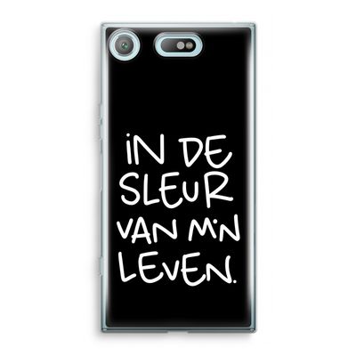 De Sleur: Sony Xperia XZ1 Compact Transparant Hoesje