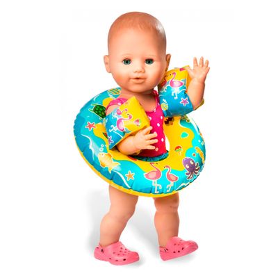 Heless poppen zwemring met zwembandjes