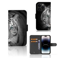 iPhone 15 Pro | Telefoonhoesje | Met pasjeshouder | Tijger