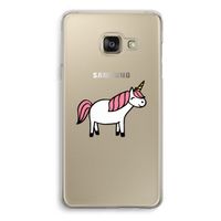 Eenhoorn: Samsung A3 (2017) Transparant Hoesje