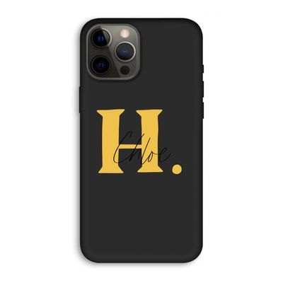 Amber Script: iPhone 12 Pro Max Biologisch afbreekbaar hoesje