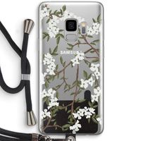 Blossoming spring: Samsung Galaxy S9 Transparant Hoesje met koord
