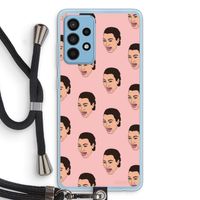Ugly Cry Call: Samsung Galaxy A52 Transparant Hoesje met koord