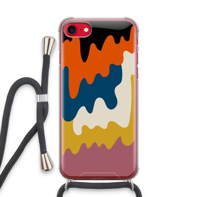 Baar A: iPhone SE 2020 Transparant Hoesje met koord