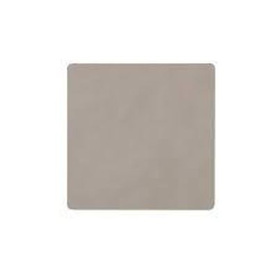 LIND DNA - Glass Mat Square - Onderzetter 10cm Nupo Light Grey