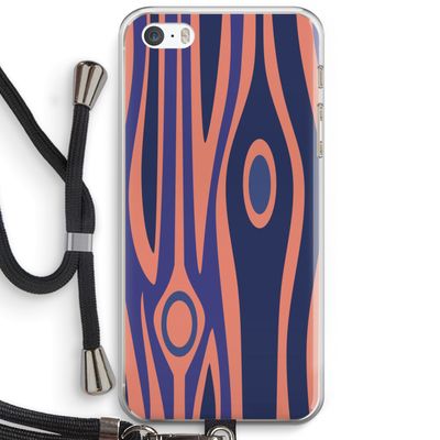 Bast A: iPhone 5 / 5S / SE Transparant Hoesje met koord