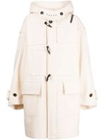 Takahiromiyashita The Soloist duffle-coat en laine - Blanc Takahiromiyashita The Soloist duffle-coat en laine - Blanc