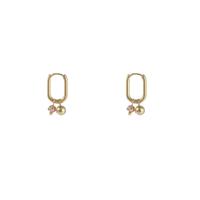 Day&Eve Oorringen Ball + Bead Mocca | Goud