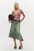 asymmetrische denimrok - BLUE - XS