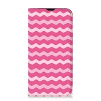 iPhone 14 | Hoesje met Magneet | Waves Pink