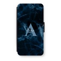 Midnight Marble: iPhone 7 Flip Hoesje
