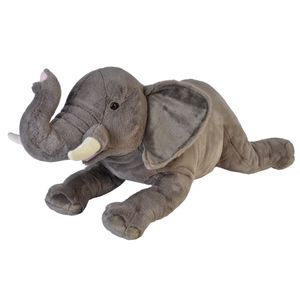 Pluche dieren knuffels grote olifant van 76 cm