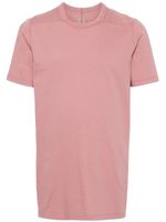 Rick Owens t-shirt en coton à empiècements - Rose - thumbnail