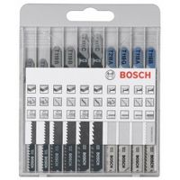 Bosch Accessoires Decoupeerzaagbladen | Voor Hout en Metaal | 10-Delig | 2607010630 - 2607010630 - thumbnail