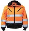 Korntex KX809S Robust 4-in-1 Hi-Vis Pilot Jacket Oslo - Signal Orange/Black - M