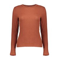 Geisha - Oranje Pullover gebreid lurex - Maat XS - thumbnail