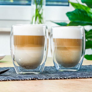 HI Latte Macchiato Glazen - 350ml - Set van 2