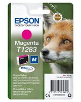 Epson inktcartridge T1283, 140 pagina's, OEM C13T12834012, magenta