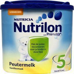 Nutrilon 5 Peuter groeimelk vanille (400 gr)