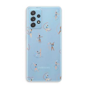 Dancing #3: Samsung Galaxy A73 Transparant Hoesje