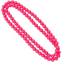 Ketting roze neon 100cm Ketting roze neon 100cm