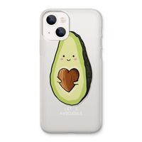 Avocuddle: iPhone 13 Transparant Hoesje