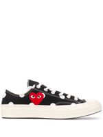 Comme Des Garçons Play x Converse baskets à logo sur les côtés - Noir