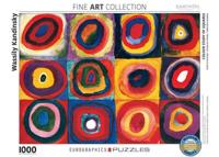 Colour Study of Squares - Wassily Kandinsky Puzzel 1000 Stukjes