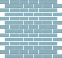 Mozaïektegel Roca ROCK ART FMVT6MD651 WAMoz.300X300 Aqua 10mm Mat