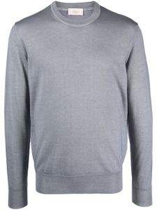 Altea pull en laine vierge à col rond - Gris