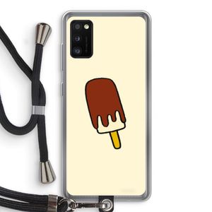 Frisco: Samsung Galaxy A41 Transparant Hoesje met koord