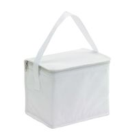 Kleine koeltas voor lunch wit 20 x 13 x 17 cm 4.5 liter - thumbnail