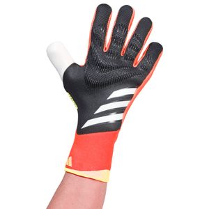 adidas Predator Pro Keepershandschoenen Zwart Felrood Wit Geel