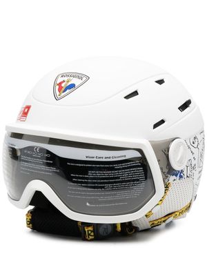 Rossignol x JCC Allspeed casque Visor Impacts Photochromic - Blanc
