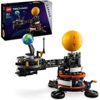 LEGO Technic 42179 Pianeta Terra e Luna in Orbita, Giocattolo, Tema del Sistema Solare