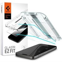 iPhone 15 Pro Max Spigen Glas.tR Ez Fit Displayfolie - 2 St. - thumbnail