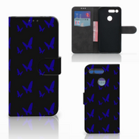 Honor View 20 Telefoon Hoesje Vlinder Patroon - thumbnail