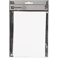 Creativ Company Envelop wit 110gr, 10st. Creativ Company Envelop wit 110gr, 10st.