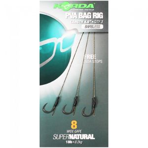 Korda Solidz PVA Rig Wide Gape 18lb size 4