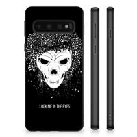 Mobiel Case Samsung Galaxy S10 Skull Hair