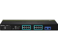 Trendnet TPE-1620WS netwerk-switch Managed L2 Gigabit Ethernet (10/100/1000) Power over Ethernet (PoE) 1U Zwart - thumbnail