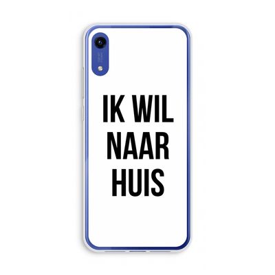 Ik wil naar huis: Honor Play 8A Transparant Hoesje