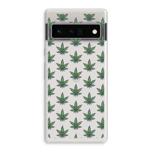Weed: Google Pixel 6 Pro Transparant Hoesje