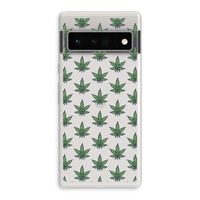 Weed: Google Pixel 6 Pro Transparant Hoesje