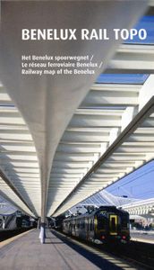Topografische kaart Benelux Rail Topo | Uitgeverij 't Nijvere Lezerke