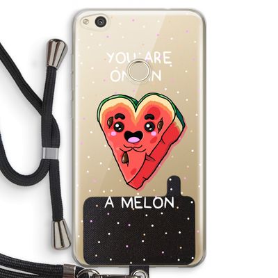 One In A Melon: Huawei Ascend P8 Lite (2017) Transparant Hoesje met koord