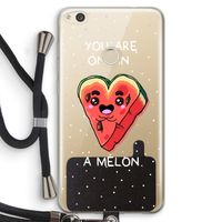 One In A Melon: Huawei Ascend P8 Lite (2017) Transparant Hoesje met koord