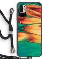Green Inferno: Xiaomi Redmi Note 10 5G Transparant Hoesje met koord Green Inferno: Xiaomi Redmi Note 10 5G Transparant Hoesje met koord